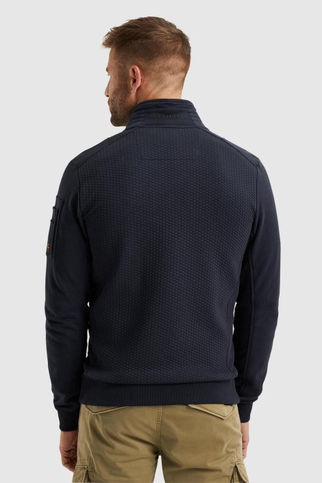PME legend zip jacket jacquard interlock swea